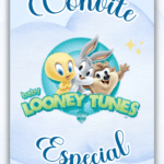 Convite Animado Looney Tunes Baby