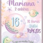 Convite Digital Fundo do Mar