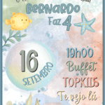 Convite Digital Fundo do Mar