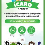 Convite Interativo Looney tunes baby