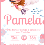 Convite Interativo Simples Fundo do Mar