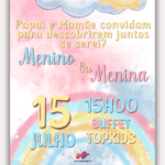 Convite Animado Chá de Revelação