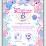 Convite Interativo Fundo do Mar