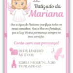Convite Digital Batizado