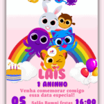 Convite Animado Simples Bolofofo