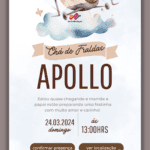 Convite Interativo Chá de Bebê