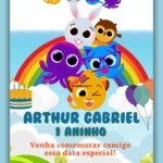 Convite Animado Simples Bolofofo