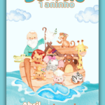 Convite Digital Simples Arca de Noé