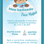 Convite Digital Batizado
