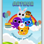 Convite Interativo Gold Plus Bolofofo