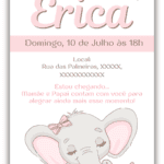 Convite Digital Chá de Bebê