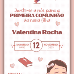 Convite Digital Batizado