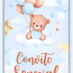 Convite Animado Plus Chá de Bebê