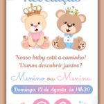 Convite Interativo Chá de Revelação