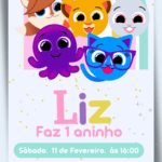 Convite Digital Simples Bolofofo