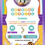 Convite Digital Simples Bolofofo