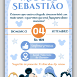 Convite Interativo Chá de Bebê