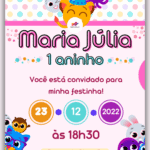 Convite Digital Simples Bolofofo