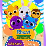 Convite Digital Simples Bolofofo