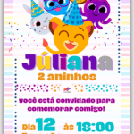 Convite Digital Simples Bolofofo