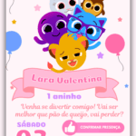 Convite Interativo Simples Bolofofo