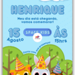 Convite Digital Simples Bolofofo