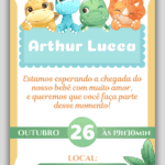 Convite Digital Chá de Bebê