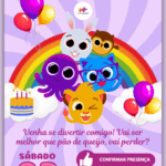 Convite Interativo Simples Bolofofo