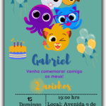 Convite Digital Simples Bolofofo