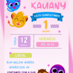 Convite Digital Simples Bolofofo