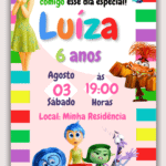 Convite Digital Divertidamente