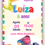 Convite Digital Divertidamente