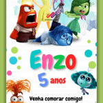 Convite Digital Divertidamente