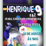 Convite Animado Divertidamente