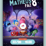 Convite Interativo Simples Divertidamente