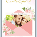 Save The Date animado Casamento