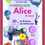 Convite Interativo Simples Divertidamente