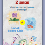 Convite Digital Divertidamente