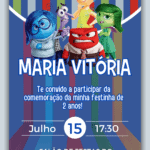 Convite Digital Divertidamente