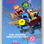 Convite Interativo Simples Divertidamente