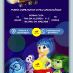 Convite Interativo Simples Divertidamente