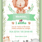 Convite Virtual Safari