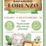 Convite Interativo Safari