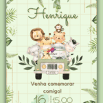 Convite Interativo Safari