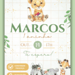 Convite Interativo Safari