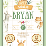 Convite Interativo Safari