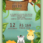 Convite Virtual Safari