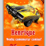 Convite Interativo Hotweels