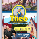 Convite Animado Minions