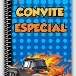 Convite Animado Hotweels